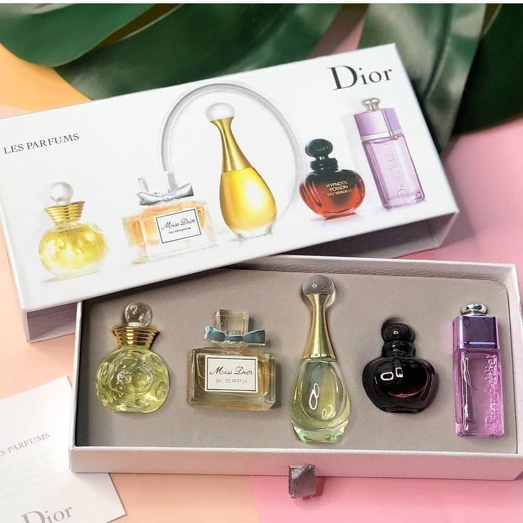 Buy Christian Dior Les Parfums Miniature Collection 5 Piece Set