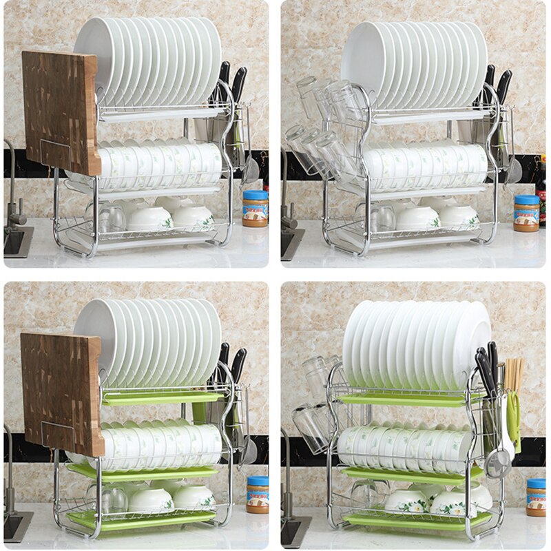 2/3 Tiers Dish Rack