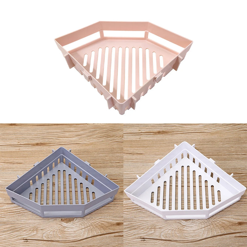 1pc Triangle Rack Bathroom Storage Rack