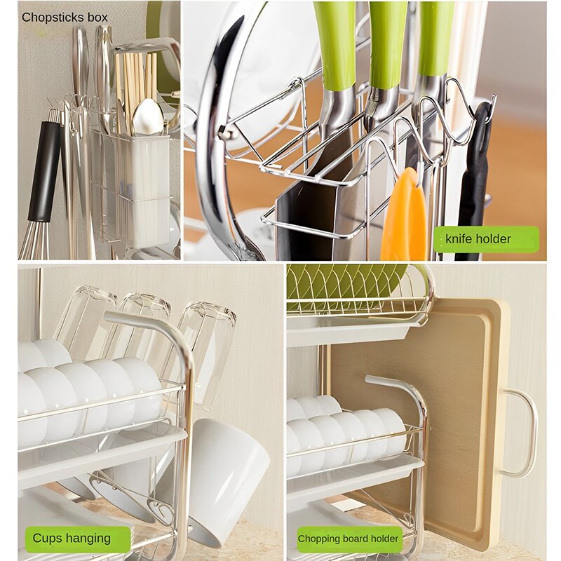 2/3 Tiers Dish Rack