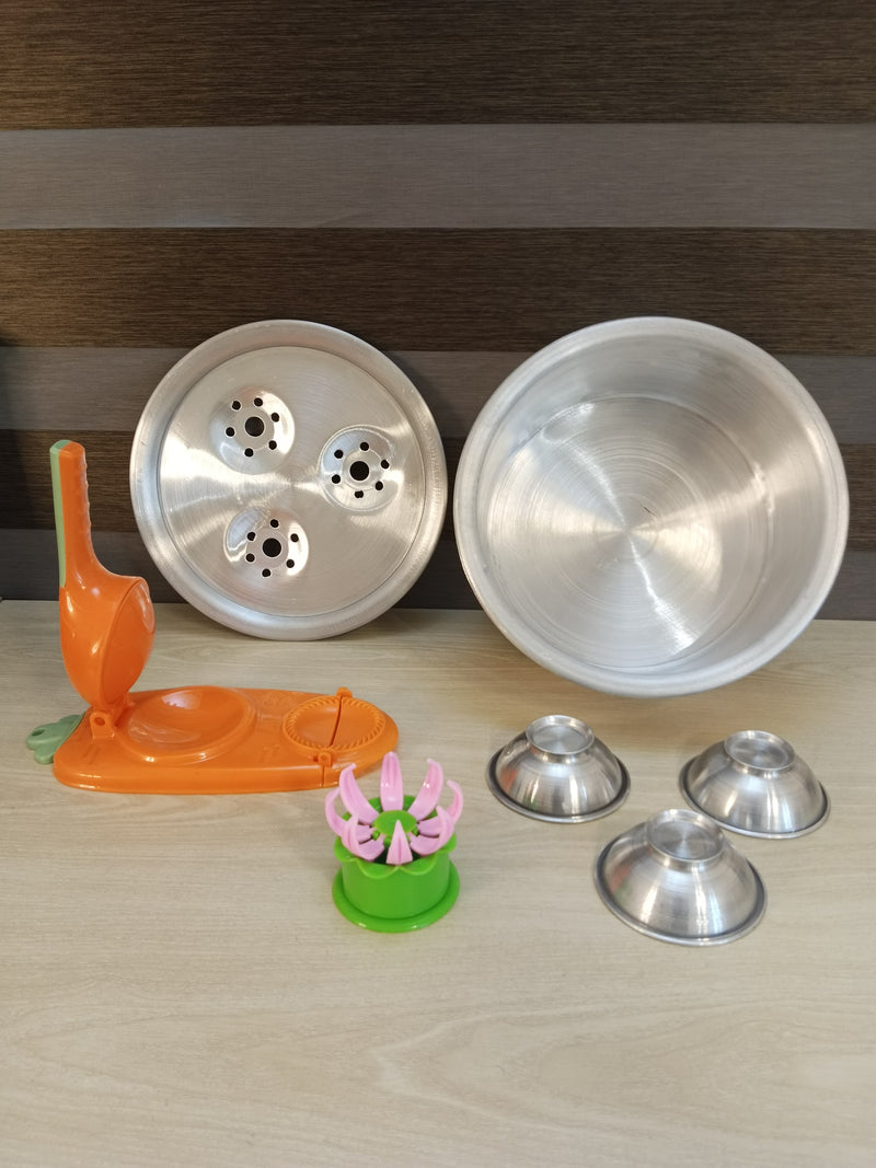 3 in 1  Pitha combo Package / Momo Maker+Pitha maker+Bhapa Pitha Patil