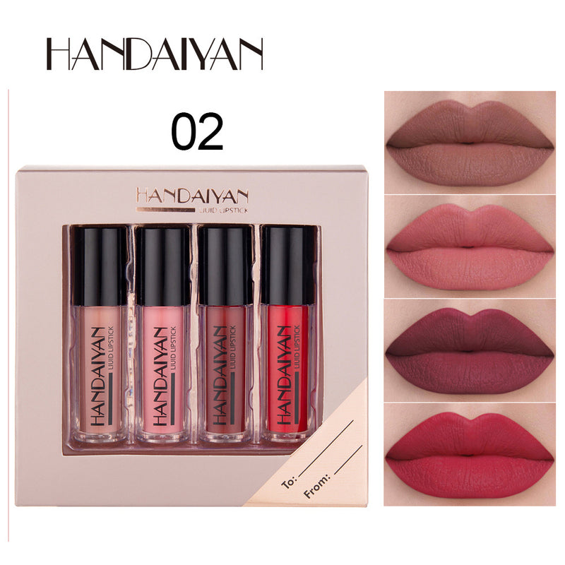 HANDAIYAN Lipstick nude 4 Colors Lipstick