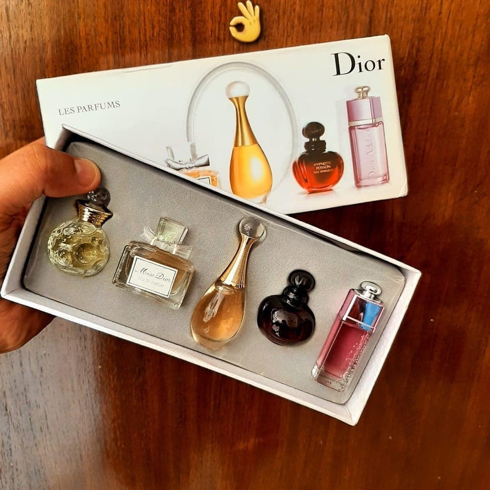 Christian Dior_Les Parfums Miniature Set 5 in 1 [Each 15ml]