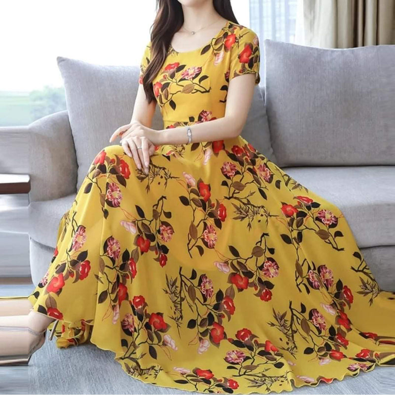 New High Quality China Lily Cotton Fabric With Digital Printed Readymade Kurtis for Women.