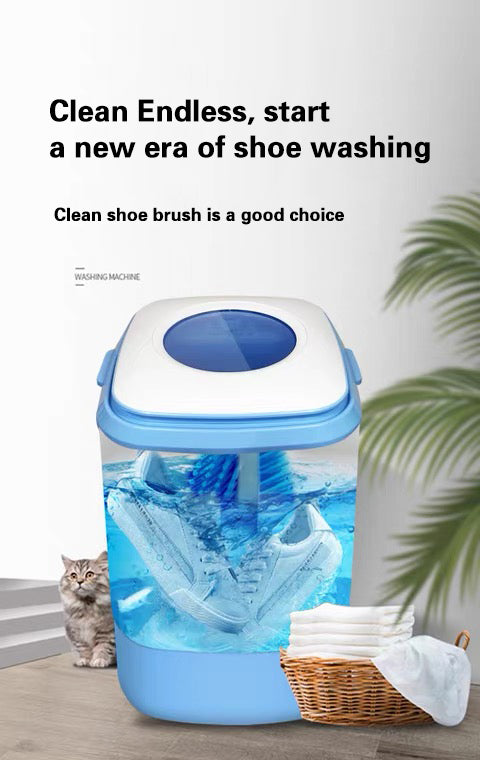 The Newest Mini Wash Clothes And Shoes Ultrasonic Small Portable Washing Machine