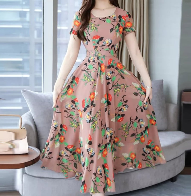 New High Quality China Lily Cotton Fabric With Digital Printed Readymade Kurtis for Women.