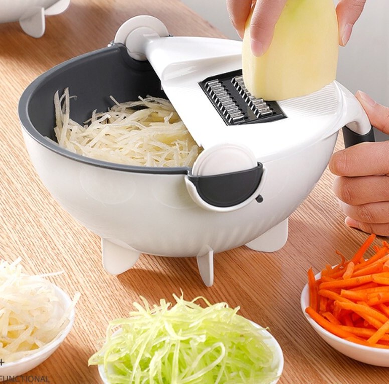 Multi functional Rotate Vegetable Cutte