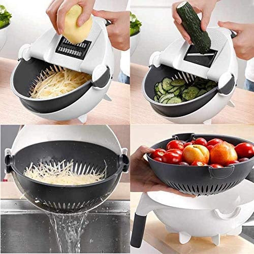 Multi functional Rotate Vegetable Cutte