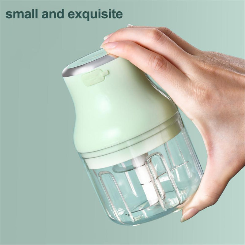 250ml Rechargeable Electric Garlic Chopper Mini Food Processor