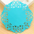 1Pcs Flower Shape Coaster Placement for Mugs Cup Hollow Insulation padsTable Decoration Office Supplies