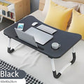 Wooden Foldable Computer Desk Folding Laptop Stand Holder