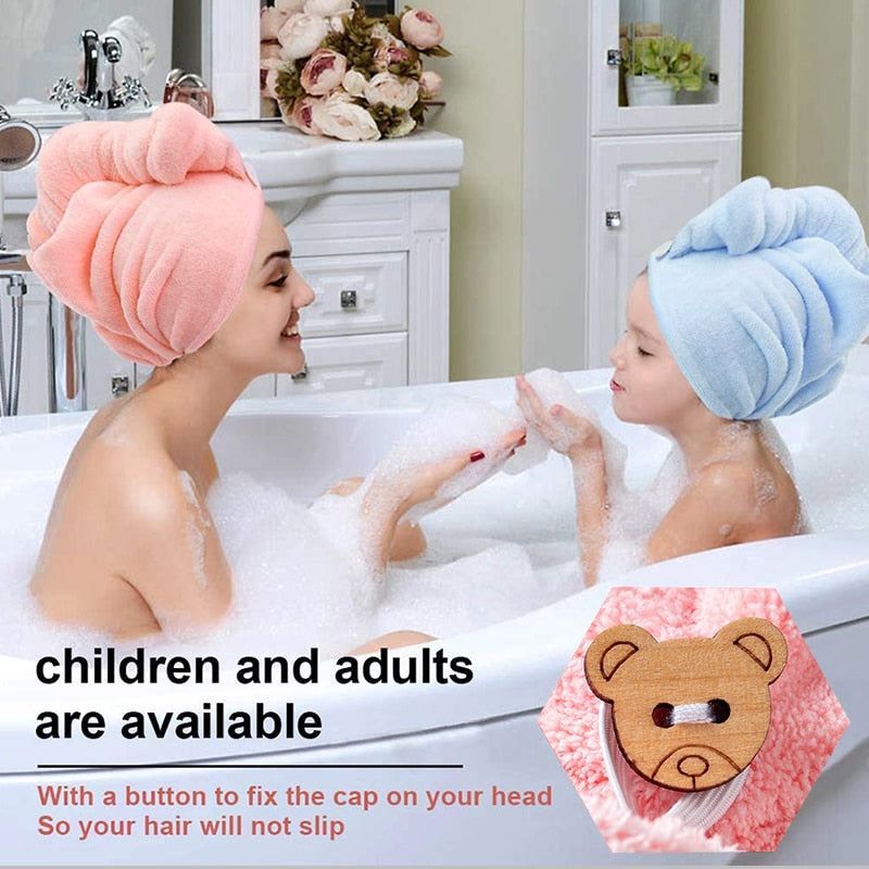 Women Hair Drying Hat