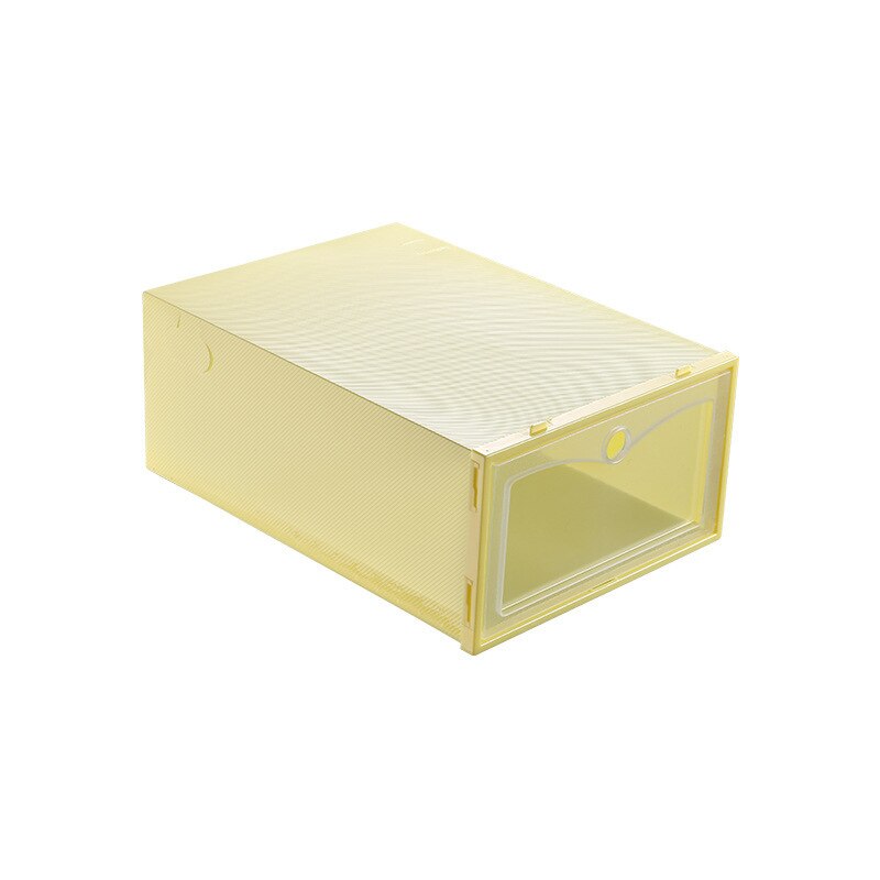 Flip shoe box storage box transparent shoe drawer storage artifact shoe cabinet