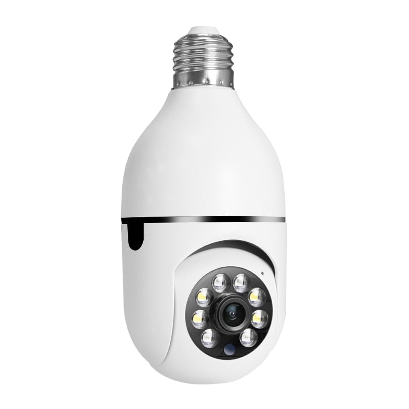 PTZ Bulb System 360 Degree WiFi Panorama IP Camera