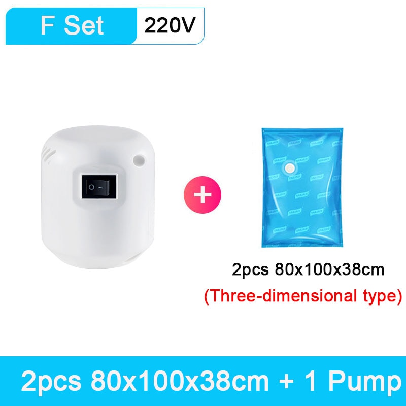 Powerful Vacuum Pump with Bag