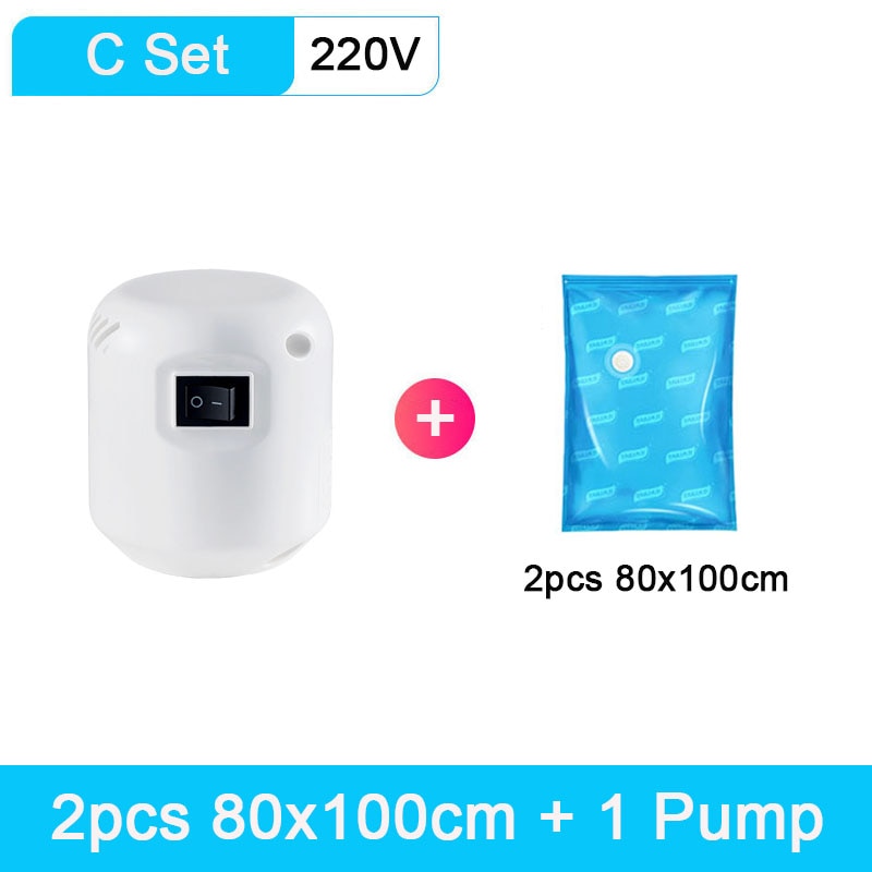 Powerful Vacuum Pump with Bag