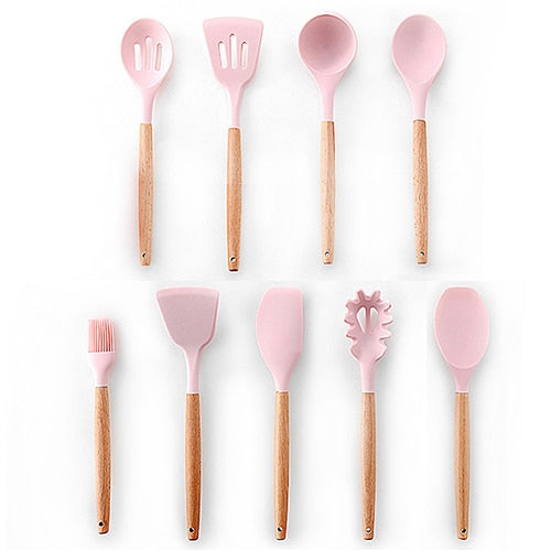 12 pieces spatula set with jar