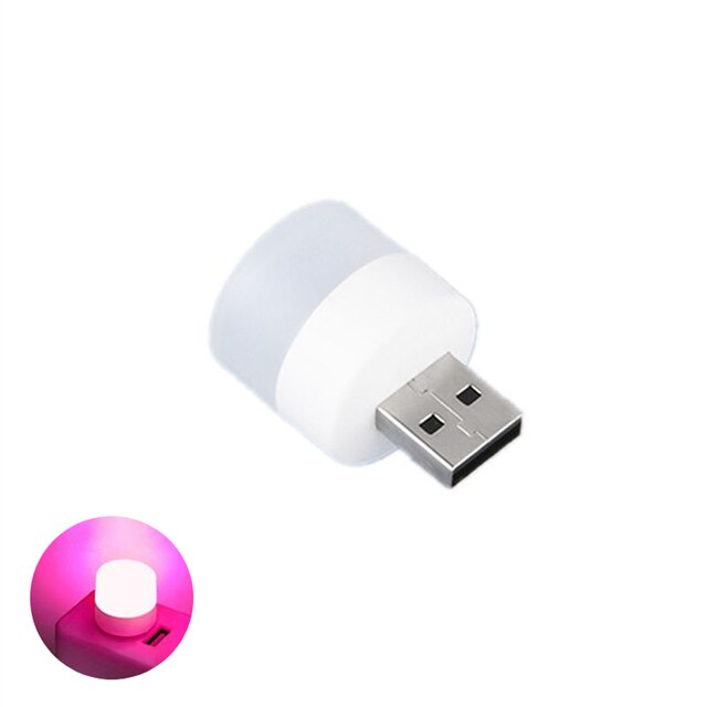 Usb Portable Night Light Suitable For Mobile Power Interface Super Bright Eye Protection Mini Led Light Creative Small Gift