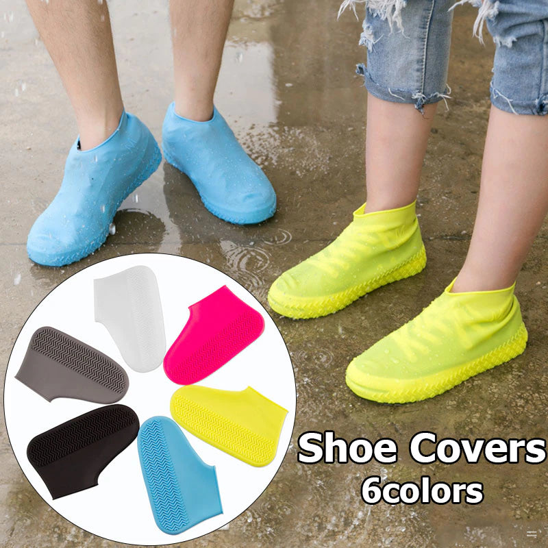Silicone Waterproof Shoe Covers - COZEXS  Shoe covers, Women's shoe cover,  Rain boots