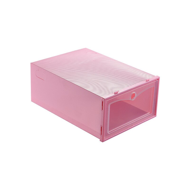 Flip shoe box storage box transparent shoe drawer storage artifact shoe cabinet