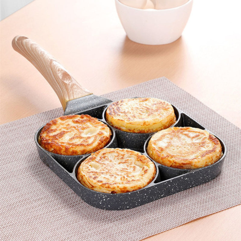 Egg Frying Pan Nonstick Pancake Pans 4-Cups cookware Pancake