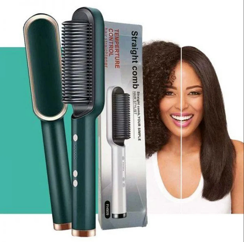 Hair Straightener Comb/ Brush