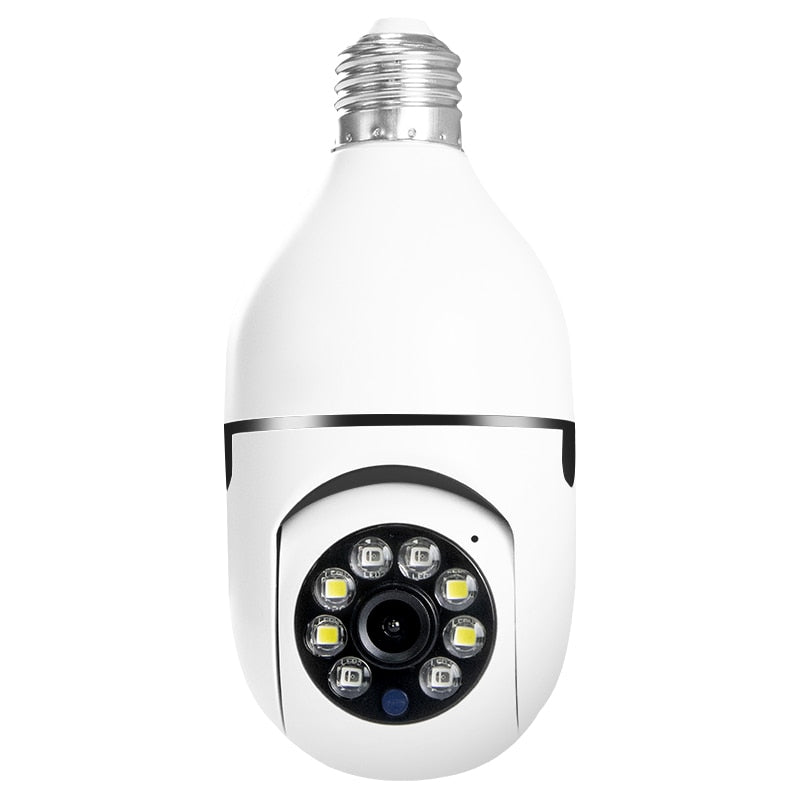 PTZ Bulb System 360 Degree WiFi Panorama IP Camera