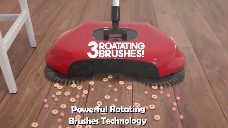 Sweep Drag All - In - One No Electricity Spin Broom