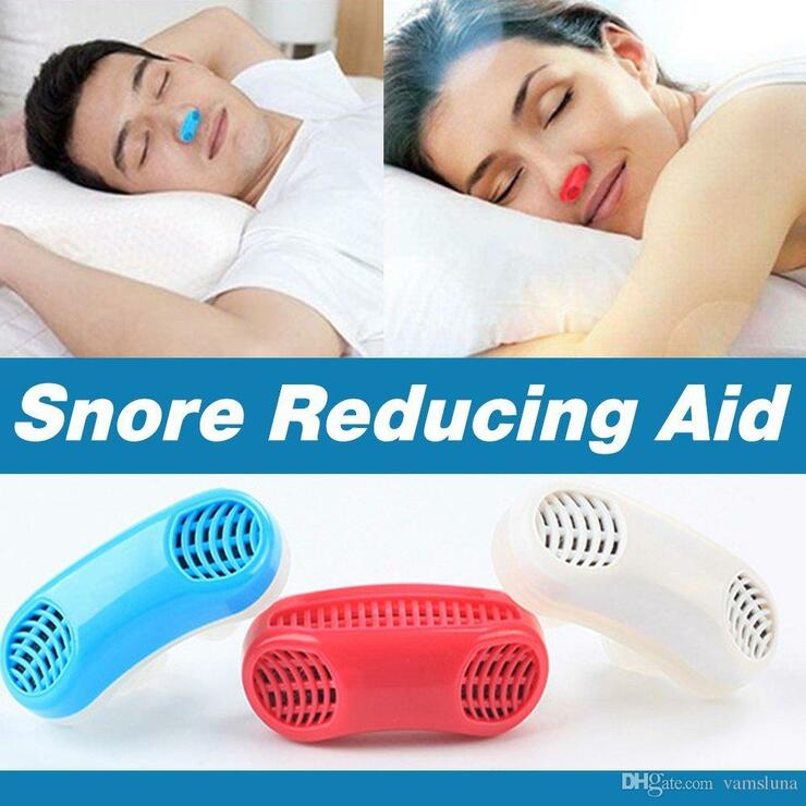 2-in-1 Anti Snoring and Air Purifier Sleeping Breath Aid Nose Clip